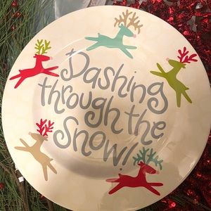 Coton Color Christmas Platter